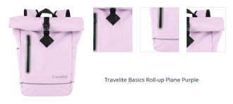 Travelite Basics Roll-up Plane Purple 1