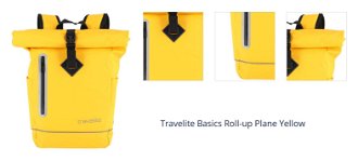 Travelite Basics Roll-up Plane Yellow 1