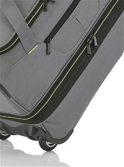 Travelite Basics Wheeled duffle S Grey/green 5