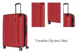 Travelite City 4w L Red 1