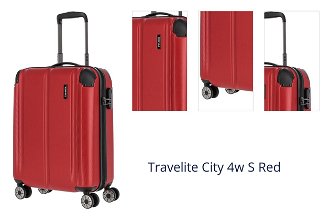 Travelite City 4w S Red 1