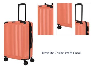 Travelite Cruise 4w M Coral 1
