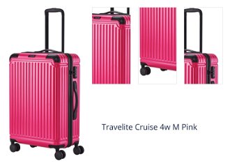 Travelite Cruise 4w M Pink 1