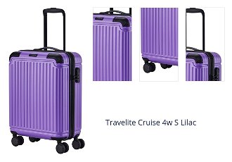 Travelite Cruise 4w S Lilac 1