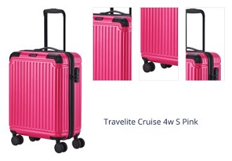 Travelite Cruise 4w S Pink 1