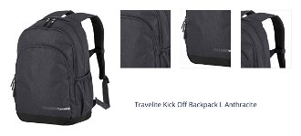 Travelite Kick Off Backpack L Anthracite 1
