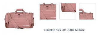Travelite Kick Off Duffle M Rosé 1