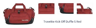 Travelite Kick Off Duffle S Red 1