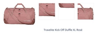Travelite Kick Off Duffle XL Rosé 1