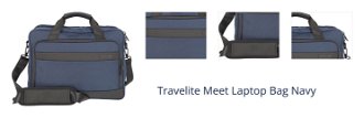 Travelite Meet Laptop Bag Navy 1