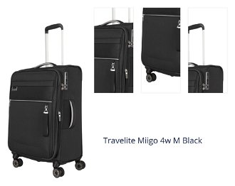 Travelite Miigo 4w M Black 1