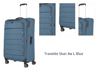 Travelite Skaii 4w L Blue 1