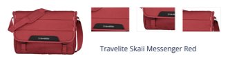 Travelite Skaii Messenger Red 1