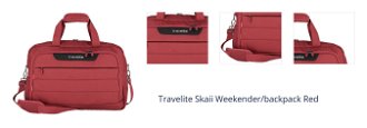 Travelite Skaii Weekender/backpack Red 1