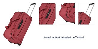 Travelite Skaii Wheeled duffle Red 1