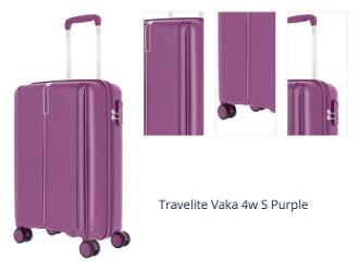 Travelite Vaka 4w S Purple 1