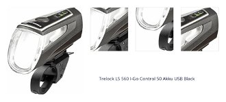 Trelock LS 560 I-Go Control 50 lm Čierna Cyklistické svetlo 1