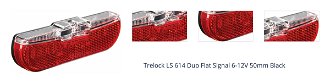Trelock LS 614 Duo Flat Čierna Cyklistické svetlo 1