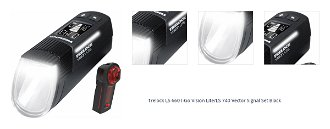 Trelock LS 660 I-Go Vision Lite/LS 740 Vector Signal Set Čierna 80 lm Cyklistické svetlo 1