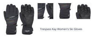 Trespass Kay Women's Ski Gloves 1