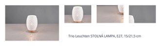 Trio Leuchten STOLNÁ LAMPA, E27, 15/21,5 cm 1