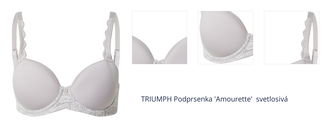 TRIUMPH Podprsenka 'Amourette'  svetlosivá 1