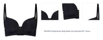 TRIUMPH Podprsenka 'Ladyform Soft'  čierna 1