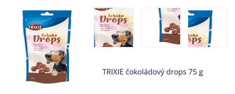 TRIXIE čokoládový drops 75 g 1