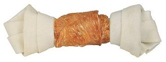 Trixie Denta Fun kosť žuvacia obalená kuracím mäsom 18cm, 120g