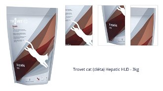 Trovet cat (diéta) Hepatic HLD - 3kg 1