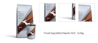 Trovet dog (diéta) Hepatic HLD - 12,5kg 1