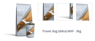 Trovet dog (diéta) MXF - 3kg 1