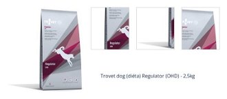 Trovet dog (diéta) Regulator (OHD) - 2,5kg 1