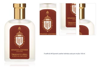 Truefitt & Hill Spanish Leather kolínska voda pre mužov 100 ml 1