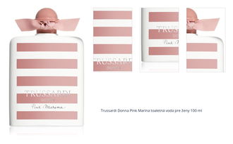 Trussardi Donna Pink Marina toaletná voda pre ženy 100 ml 1