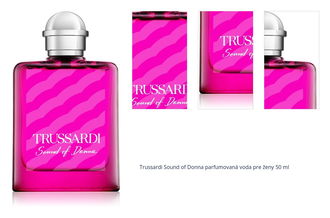 Trussardi Sound of Donna parfumovaná voda pre ženy 50 ml 1