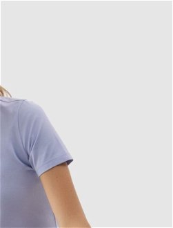 Dámske tričko z organickej bavlny bez potlače - modré 7