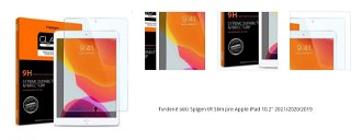 Tvrdené sklo Spigen tR Slim pre Apple iPad 10.2" 2021, 2020, 2019 1