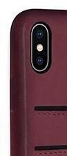 TwelveSouth kryt Relaxed Leather with pockets pre iPhone X/XS - Marsala 6