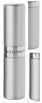 Twist & Spritz Twist & Spritz - plnitelný rozprašovač parfémů 8 ml (stříbrná) 3