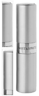Twist & Spritz Twist & Spritz - plnitelný rozprašovač parfémů 8 ml (stříbrná) 4