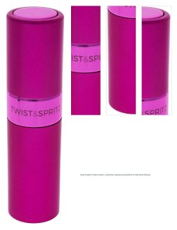 Twist & Spritz Twist & Spritz - plnitelný rozprašovač parfémů 8 ml (tmavě růžový) 1