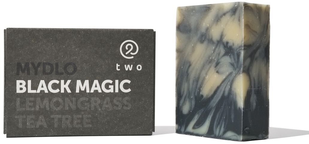 Two cosmetics Tuhé mydlo BLACK MAGIC