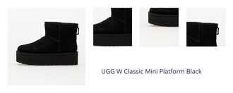 UGG W Classic Mini Platform Black 1