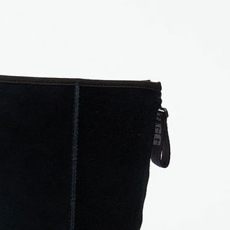 UGG W Classic Short Logo Zip Black 7