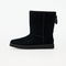 UGG W Classic Short Logo Zip Black