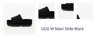 UGG W Maxi Slide Black 1