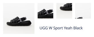 UGG W Sport Yeah Black 1