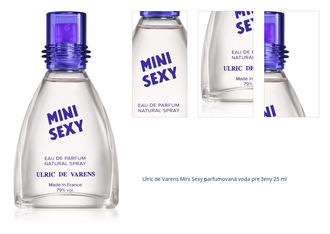 Ulric de Varens Mini Sexy parfumovaná voda pre ženy 25 ml 1