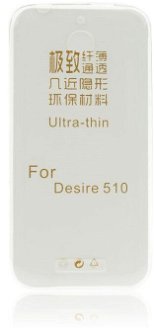Ultra tenké puzdro pre HTC Desire 510, Transparent